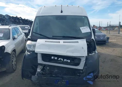 2022 Ram Promaster 2500 High Roof 159 Wb from USA, damaged, VIN 3C6LRVDG9NE102703
